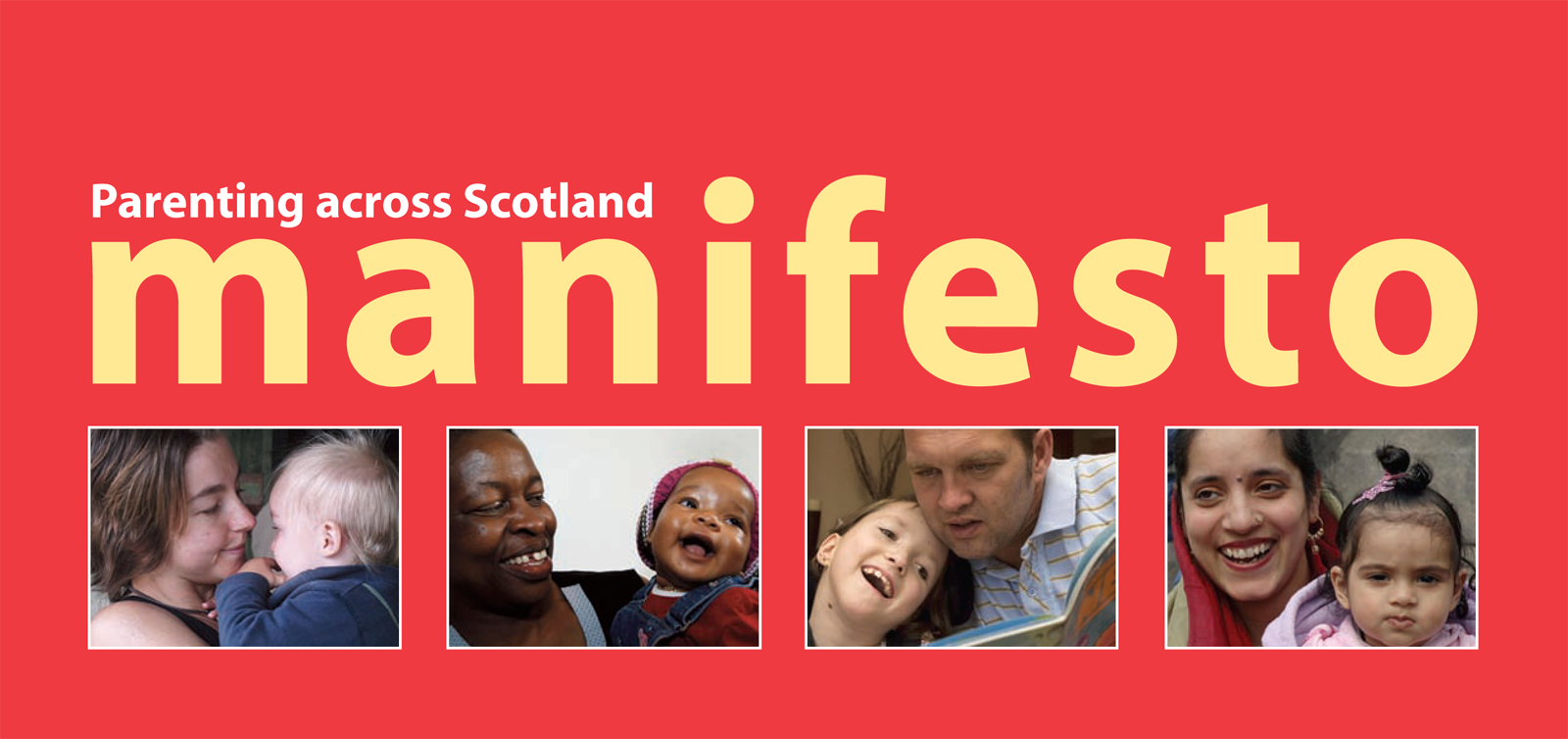 Parenting across Scotland manifesto