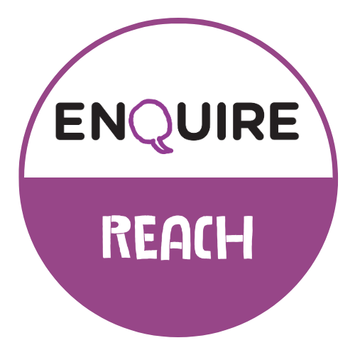 Enquire and Reach combined logo