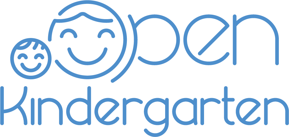 Blue Open Kindergarten logo 